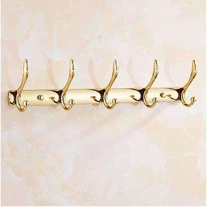 Planet Gates 5 hooks / China Brass & Jade Bathroom Accessory Set,Paper Holder,Towel Bar,Soap basket,towel rack,towel ring Toilet brush bathroom hardware set