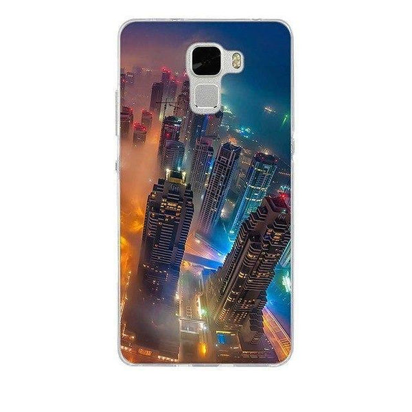 Planet Gates 5 Huawei Honor 7 Case Cover Printed Soft Back Cover For Huawei Honor 7 Case Silicone Capa Coque for huawei Honor 7 Cover Capa