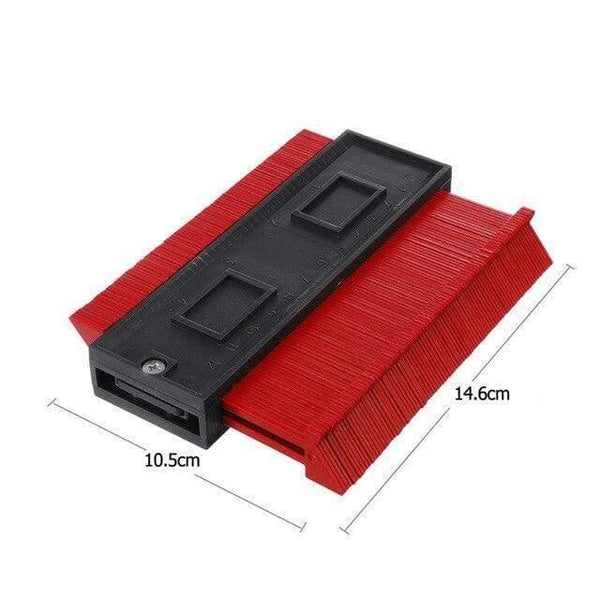 5/6/10/20 Inch Plastic Profile Copy Gauge Contour Gauge Duplicator Standard Wood Marking Tool Tiling Laminate Tiles General Tool
