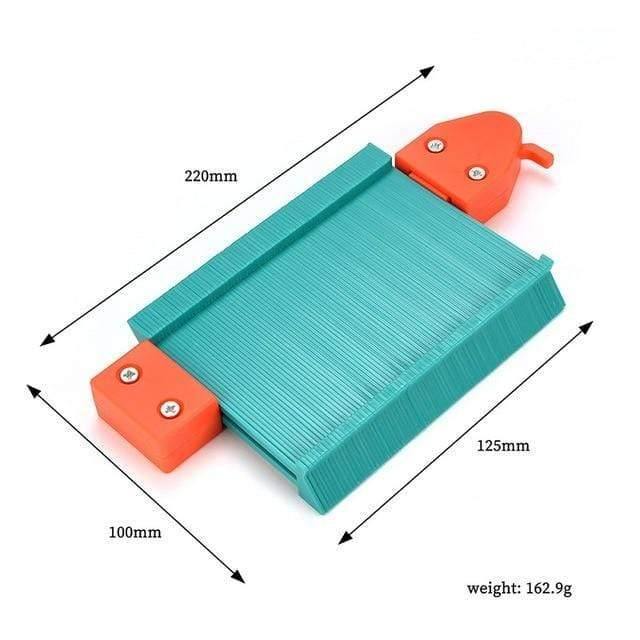 5/6/10/20 Inch Plastic Profile Copy Gauge Contour Gauge Duplicator Standard Wood Marking Tool Tiling Laminate Tiles General Tool