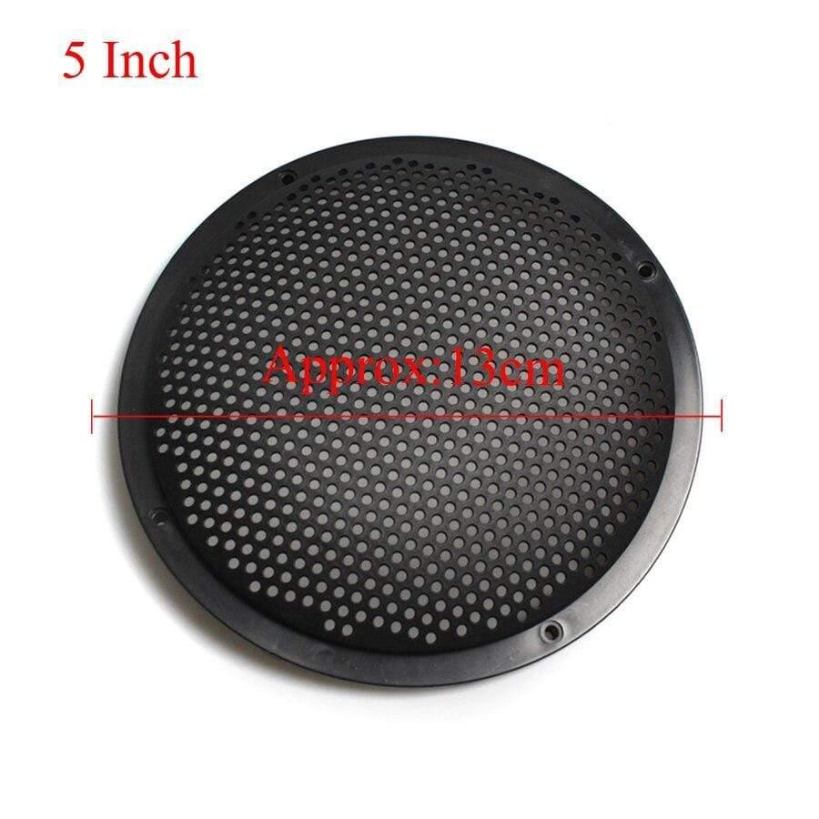 5 INCH 6.5 INCH 8 INCH 10 INCH Coaxial Subwoofer Speaker Net Cover Protective Decorative Mesh Grille Circle Speaker Accessories
