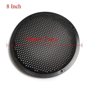 5 INCH 6.5 INCH 8 INCH 10 INCH Coaxial Subwoofer Speaker Net Cover Protective Decorative Mesh Grille Circle Speaker Accessories