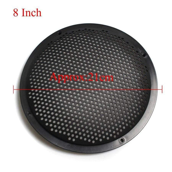 5 INCH 6.5 INCH 8 INCH 10 INCH Coaxial Subwoofer Speaker Net Cover Protective Decorative Mesh Grille Circle Speaker Accessories