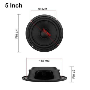 Planet Gates 5 Inch AIYIMA 2Pcs 4 5 6.5 Inch Woofer Audio Speaker Driver Passive Radiator Booster Loudspeaker Bass Vibration Vibrating Speakers Part