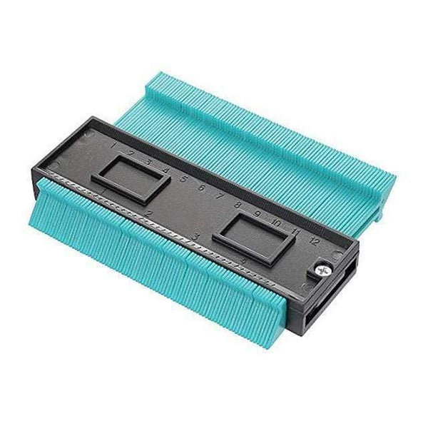 Planet Gates 5 inch / Blue Contour Duplication Gauge Carpenter Tool Measuring Radiant Ruler Contour Meter Marking Tile Cuts Tiling Laminate Tools