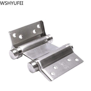 Planet Gates 5 inch Double open spring 3 inch / 4 inch / 5 inch hinge Stainless steel two way free door hinge hinge cowboy door fence dedicated