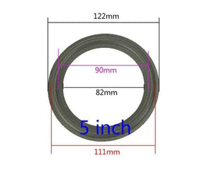 Planet Gates 5 inch GHXAMP 2PCS Speaker Foam Repair Folding Edge Ring Subwoofer Speaker Repair Accessories DIY 5 INCH 6.5INCH 8 INCH 10 12 INCH
