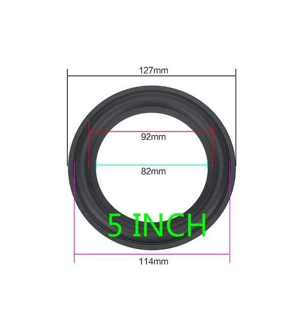 Planet Gates 5 inch GHXAMP Speaker Rubber Surround Repair 3 inch 4 inch 5 inch 6.5 8 inch Speaker Subwoofer Accessories General Folding Edge Diy