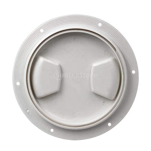 Planet Gates 5 inch Non-Slip Deck Plate Corrosion Resistant Marine Access Boat Inspection Hatch Cover Plate for Marine Boating Water Sport
