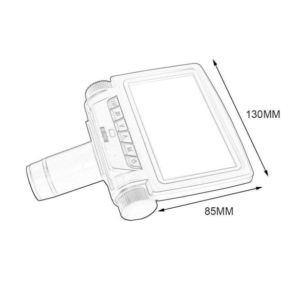 Planet Gates 5 Inch Screen Digital Microscope Metal Stand HDMI Microscope for Mobile Phone Repair Soldering Tools