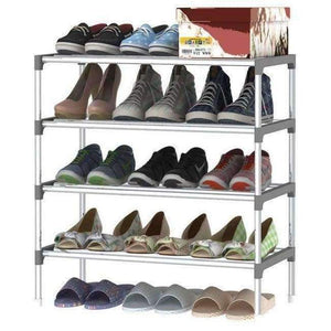 Planet Gates 5 Layers Shoe Rack Galvanized steel pipe shoe cabinet shoe organizer removable shoe storage for home furniture Keep Room Neat