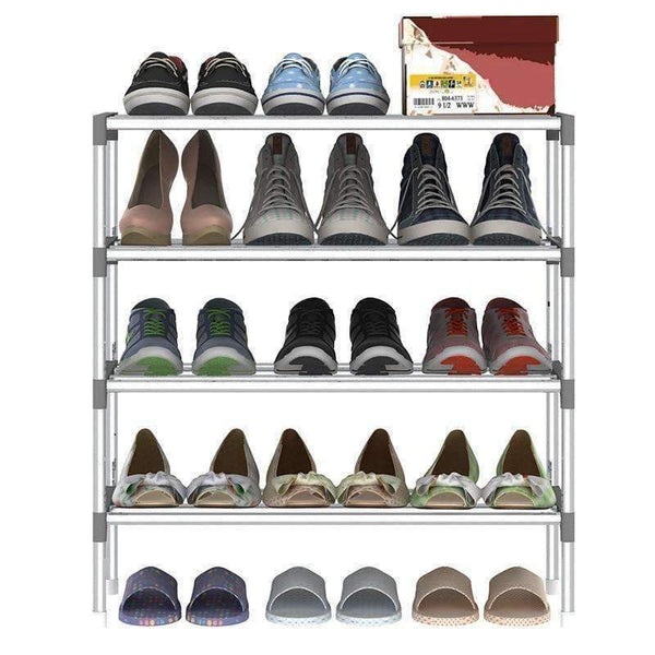 Planet Gates 5 Layers Shoe Rack Galvanized steel pipe shoe cabinet shoe organizer removable shoe storage for home furniture Keep Room Neat
