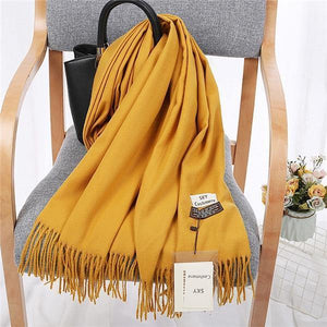 Planet Gates 5 Luxury Brand Winter Scarf Unisex  Female Male Wool Sky Cashmere Scarf Pashmina Tassels