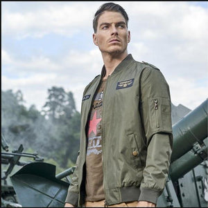 Planet Gates 5 / M Jacket Men Plus Size 6XL Military tactical jacket  masculino Pilot Bomber Jacket