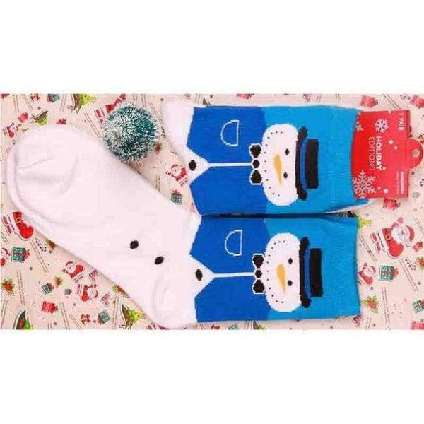 Planet Gates 5 / M Women's Snowflake Deer Printed Cotton Casual Socks Ladies Female Girl Men 2017 Christmas Gift Hosiery