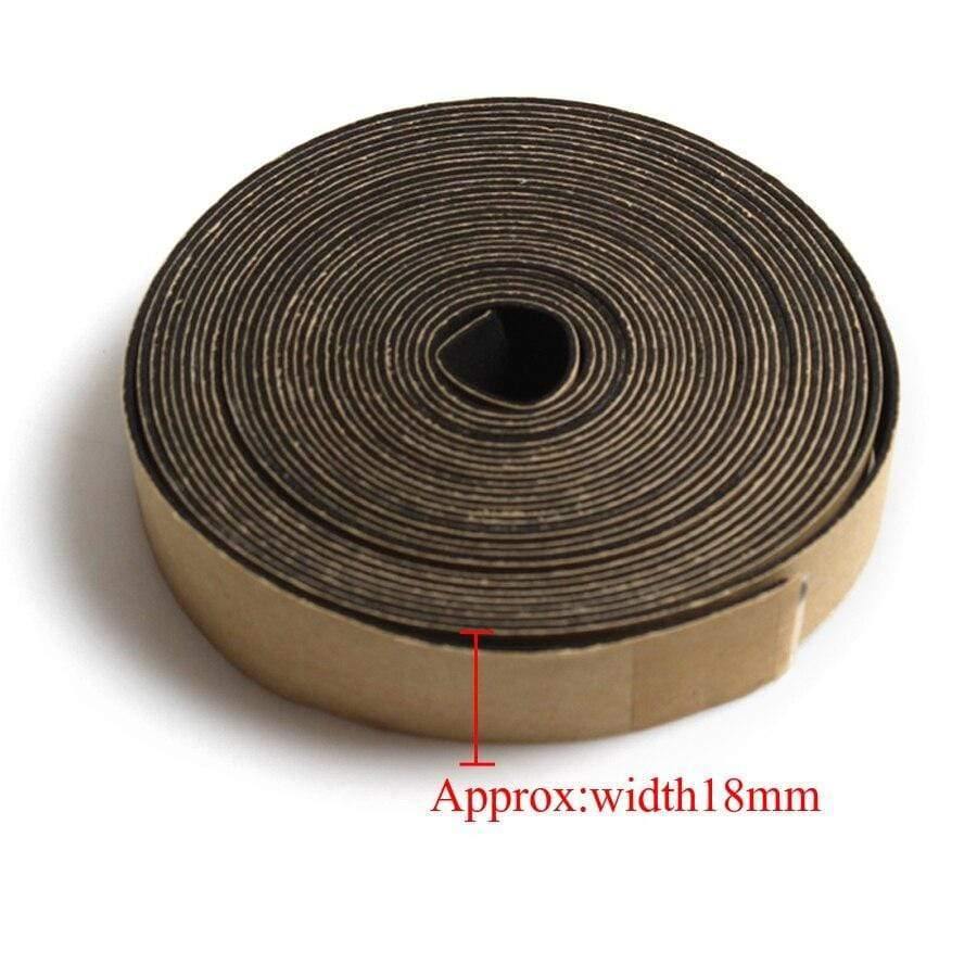 5 Meter 18*3MM/10*1MM/18*1MM EVA Speaker Repair Sealing Strip Loudspeaker Black Single-sided Shockproof Absorber Gasket Seal