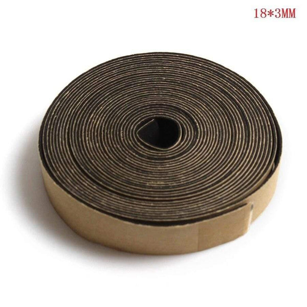 5 Meter 18*3MM/10*1MM/18*1MM EVA Speaker Repair Sealing Strip Loudspeaker Black Single-sided Shockproof Absorber Gasket Seal