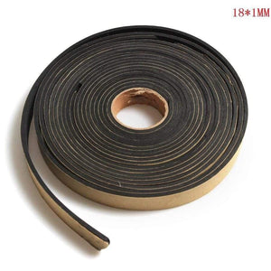 5 Meter 18*3MM/10*1MM/18*1MM EVA Speaker Repair Sealing Strip Loudspeaker Black Single-sided Shockproof Absorber Gasket Seal