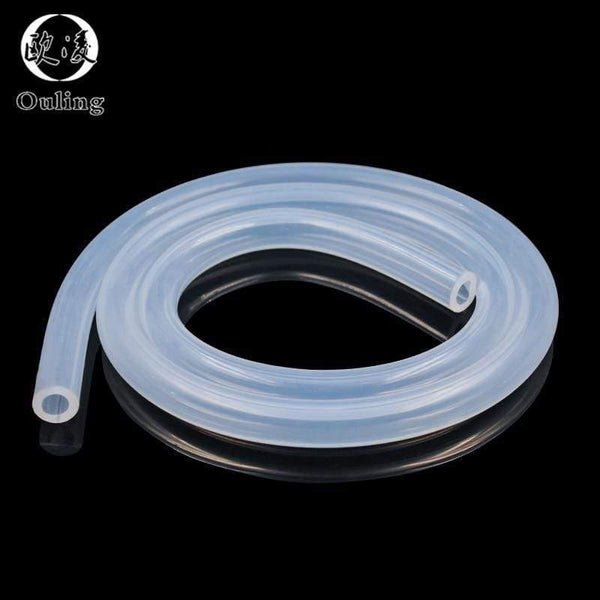 5 Meters/ 2 Meters Free Shipping Food Grade Silicone Tube Antifreeze Hose Pump Tube ID2 4 5 6 7 8 10 Mm Transparent VMQ