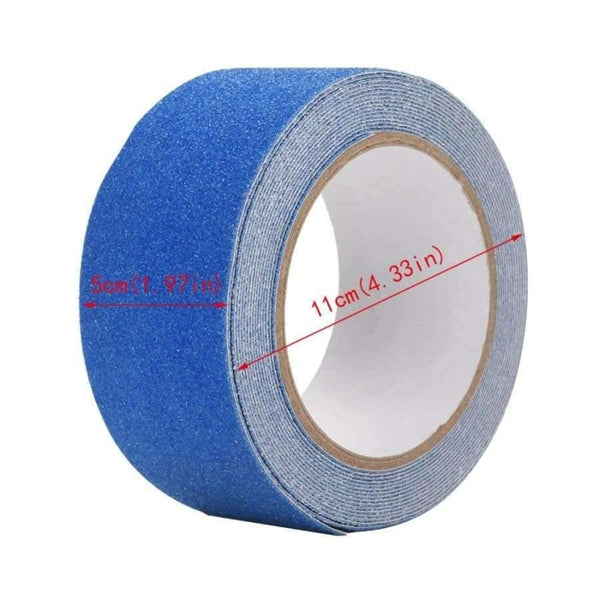 Planet Gates 5 Meters PVC Non-Slip Anti Tape Skid Adhesive Tape Stair Step Floor Safety Tapes Black