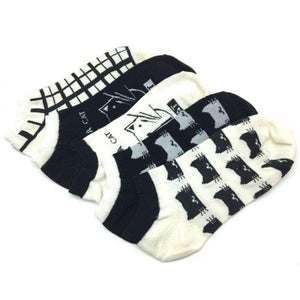 Planet Gates 5 Pairs/Lot Cotton Ankle Socks Women Cat Pattern Casual Short Socks Ladies Girls Sweet Gift Hot Sale