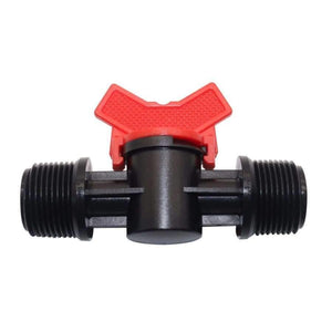 Planet Gates 5 Pcs Plastic Coupling Pipe Irrigation Hose Switch Valve 3 models Switches Garden Watering Supplies External thread