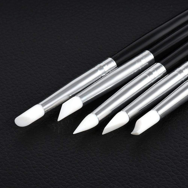 Planet Gates 5 Pcs/Sets Nail Art Pen 2 In 1 Double Ends Dotting Drawing Painting UV Gel Liner Polish Brush Set Nail Art Dotting Tools