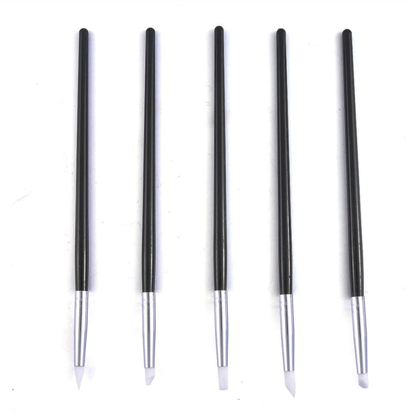 Planet Gates 5 Pcs/Sets Nail Art Pen 2 In 1 Double Ends Dotting Drawing Painting UV Gel Liner Polish Brush Set Nail Art Dotting Tools