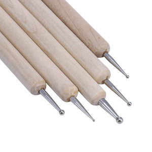 Planet Gates 5 Pcs/Sets Nail Art Pen 2 In 1 Double Ends Dotting Drawing Painting UV Gel Liner Polish Brush Set Nail Art Dotting Tools