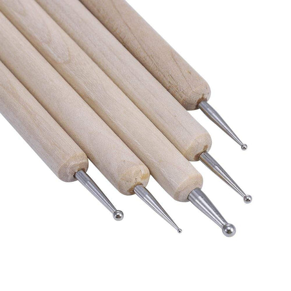 Planet Gates 5 Pcs/Sets Nail Art Pen 2 In 1 Double Ends Dotting Drawing Painting UV Gel Liner Polish Brush Set Nail Art Dotting Tools