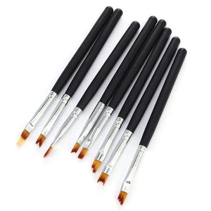 Planet Gates 5 Pcs/Sets Nail Art Pen 2 In 1 Double Ends Dotting Drawing Painting UV Gel Liner Polish Brush Set Nail Art Dotting Tools