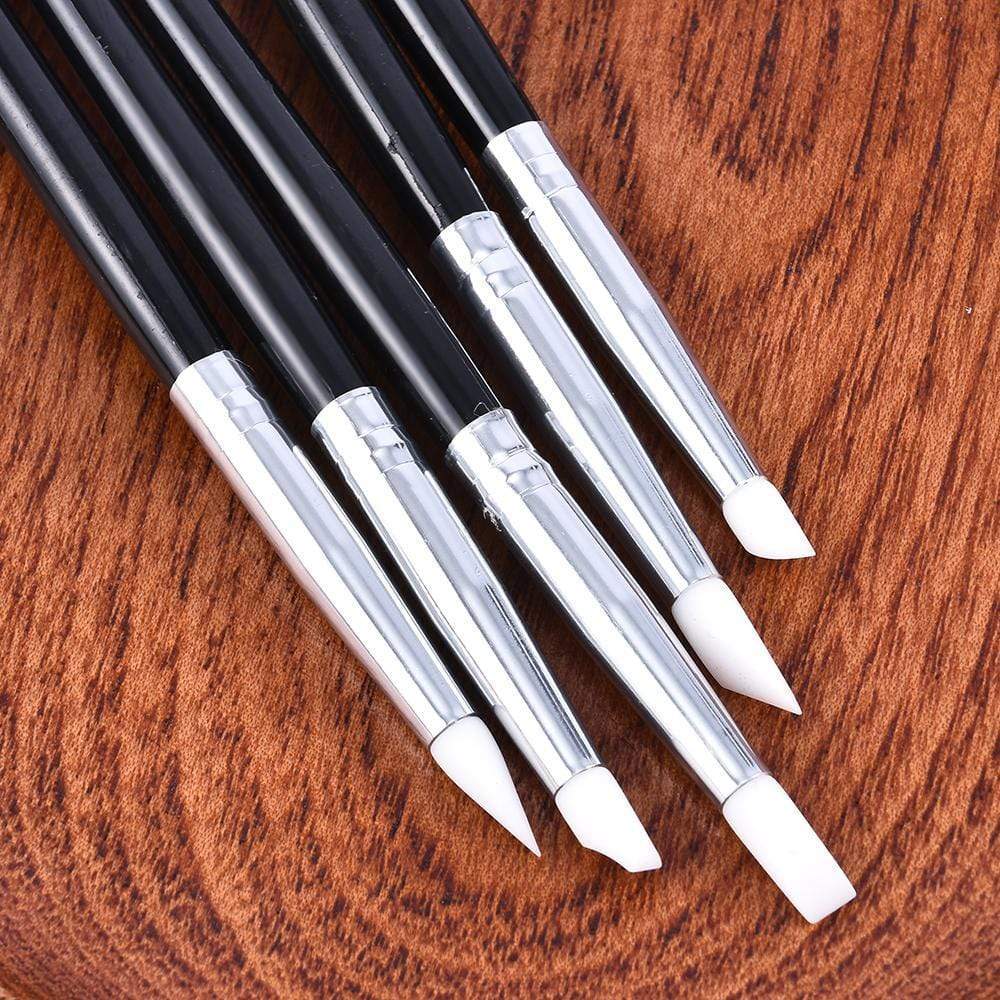 Planet Gates 5 Pcs/Sets Nail Art Pen 2 In 1 Double Ends Dotting Drawing Painting UV Gel Liner Polish Brush Set Nail Art Dotting Tools