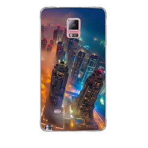 Planet Gates 5 Phone Case For Samsung Galaxy Note 4 Case Cover Silicone Soft TPU 3D Pattern Cover For Samsung Galaxy Note4 Cover Funda Capa