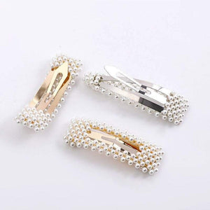5 Pieces Pearl Hairpin Women's Fashion Soft Pearl Hairpin Hair Stick Girl Hair Clip Hair Clip Set Hair Accessories Jewellery