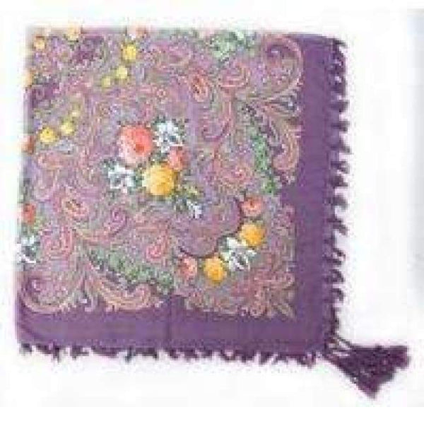 Planet Gates 5 purple Fashion woman Scarf square scarves short tassel floral printed Women Wraps Winter lady shawls free shipping-03