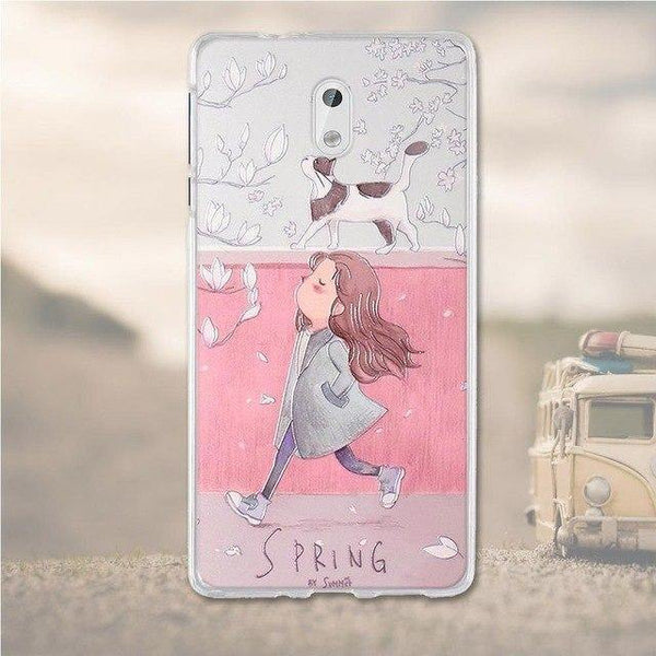 Planet Gates 5 Silicone Cover For Nokia 3 Case Cover Coque For 3D Relief Drawing Soft TPU Coque For Nokia 3 Cover 5.0 Inches Mobile Phone Bag