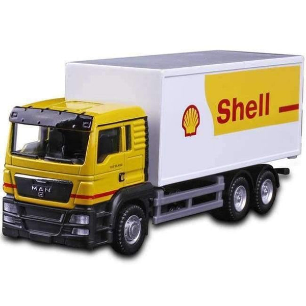 Planet Gates 5 Simulation RMZ city 1:64 Diecasts & Toy Vehicles Car Styling MAN Container Truck Alloy Truck Model kids Gift Pull Back Toys