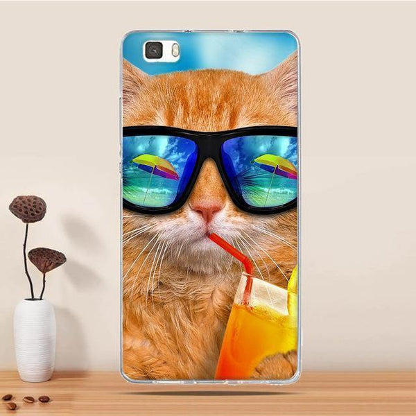 Planet Gates 5 / Soft TPU Case For Coque Huawei P8 Lite Case Cover Silicone For Capas Huawei P8 Lite 2016 ALE-L21 Case Funda For Huawei P8 Lite 2015 Cover