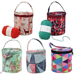 Planet Gates 5 Styles Small Yarn Storage Bag Empty Yarn Bag For Knitting Yarns DIY Needle Arts Craft Househand Sewing Tools Accessories