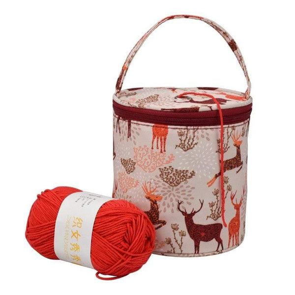 Planet Gates 5 Styles Small Yarn Storage Bag Empty Yarn Bag For Knitting Yarns DIY Needle Arts Craft Househand Sewing Tools Accessories