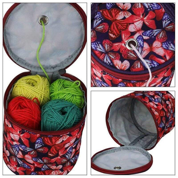 Planet Gates 5 Styles Small Yarn Storage Bag Empty Yarn Bag For Knitting Yarns DIY Needle Arts Craft Househand Sewing Tools Accessories