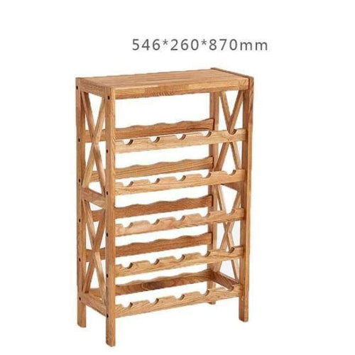 Planet Gates 5 Tier Modern Wooden Wine Rack Cabinet Display Shelf Bar Globe for Home Bar Furniture Oak Wood 25-40 Bottles Wine Rack Holders Storage