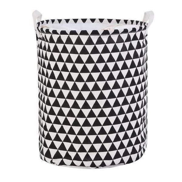 Foldable Closure Laundry Basket Large Capacity Bag Bins Kids Toy Buckets Clothes Organizer Storage Hamper Cotton Linen