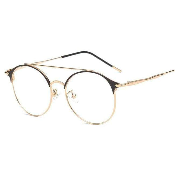 Planet Gates 5 VCKA 2018 New Fashion Women Mens Computer Goggles Retro Metal Blue Light Blocking Glasses Round Gaming Glasses UV400 Eyewear