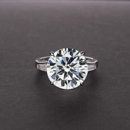 Planet Gates 5 / White 925 Sterling Silver Citrine Gemstone Birthstone Wedding Engagement Diamonds Ring Fine Jewelry Wholesale