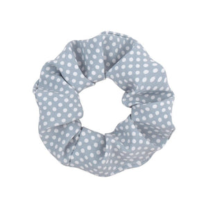 Women Vintage Hair Scrunchie Dot Plaid Hair Rope Girls Elastic Hair Band Ponytail Holder Striped Rubber Band Hair Accessories