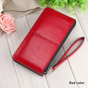 Planet Gates 5 Women wallets Candy Oil Leather Wallet Long Design Day Clutch Casual Lady Cash Purse Women Hand Bag Carteira Feminina A4
