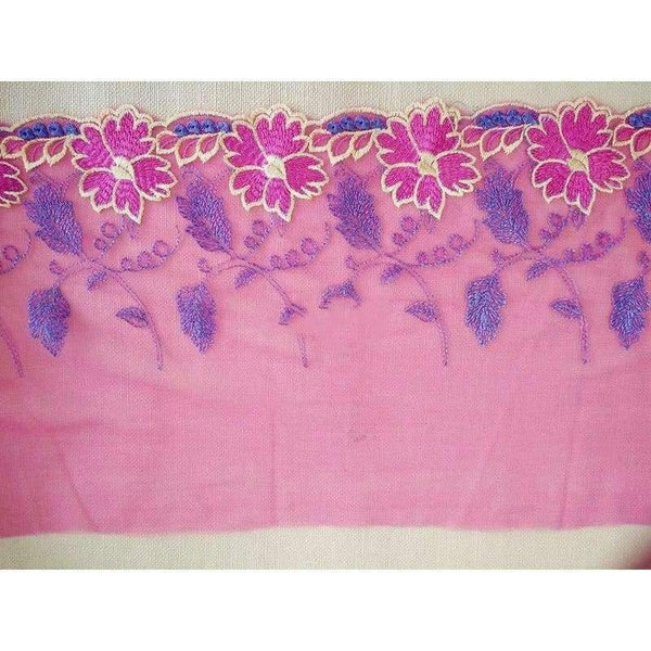 Planet Gates 5 Yards Embroidered Lace Edge Trim Ribbon Wedding Applique DIY Craft Arts Crafts Lace Trimmings For Sewing Supplies