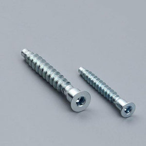 50/100/200/500/1000Pcs/Lot Hex or Pozi Drive Countersunk Head Furniture Confirmat Screws for Wood DIY Knock Down K/D