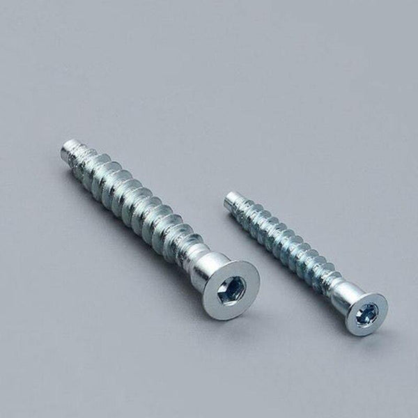 50/100/200/500/1000Pcs/Lot Hex or Pozi Drive Countersunk Head Furniture Confirmat Screws for Wood DIY Knock Down K/D